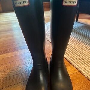 Hunter Classic Black Tall Boots